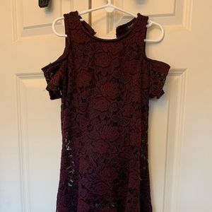 Zuni cold shoulder dress